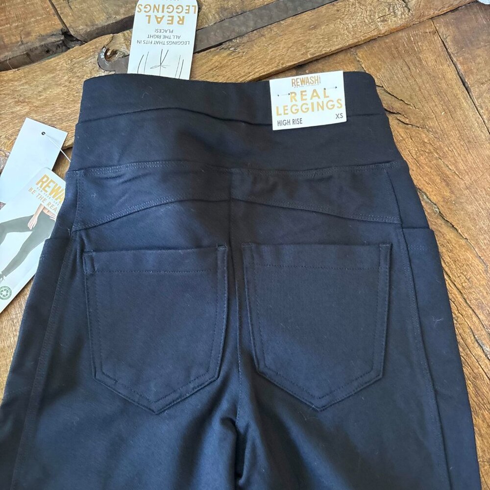 Rewash High Rise Leggings Black Size XS - Picture 5 of 7